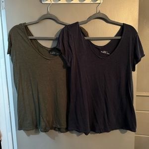 Scoop Neck Tees - Bundle of 2